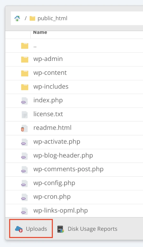 SnartSmartin webhotellissa voit vahvistaa verkkotunnuksesi lataamalla Googlen html-tiedoston public_html -kansioon.